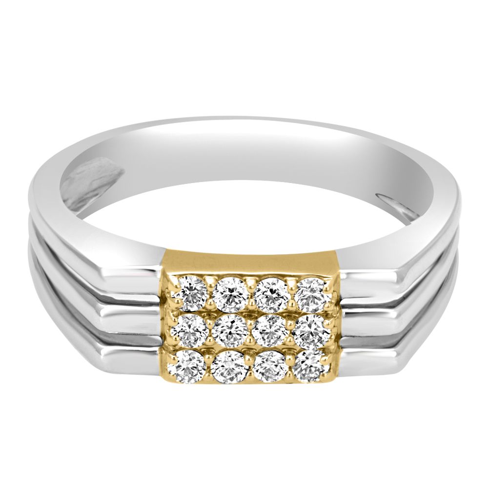 Well Crafted Men's Square Ring - Image 2 - GEMHUB & CO.