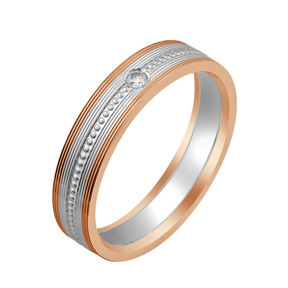 Textured Platinum Finger Ring For Men - 950Pt Platinum - GEMHUB & CO.