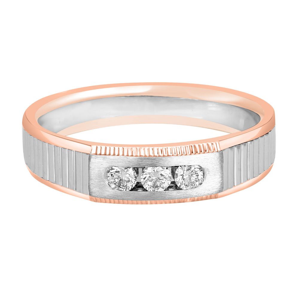 Mesmerising Diamond and Platinum Men's Finger Ring - Image 2 - GEMHUB & CO.