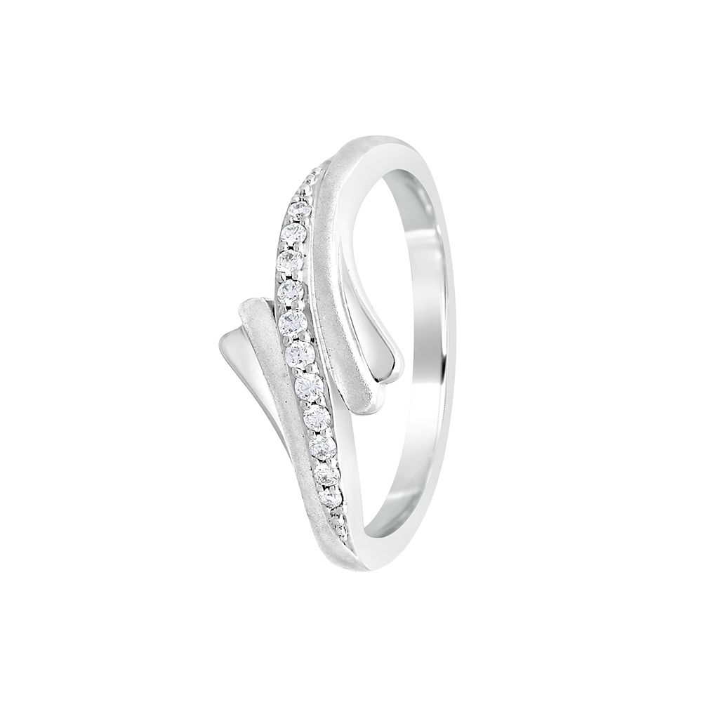 Alluring Diamond Finger Ring - 950Pt Platinum - GEMHUB & CO.