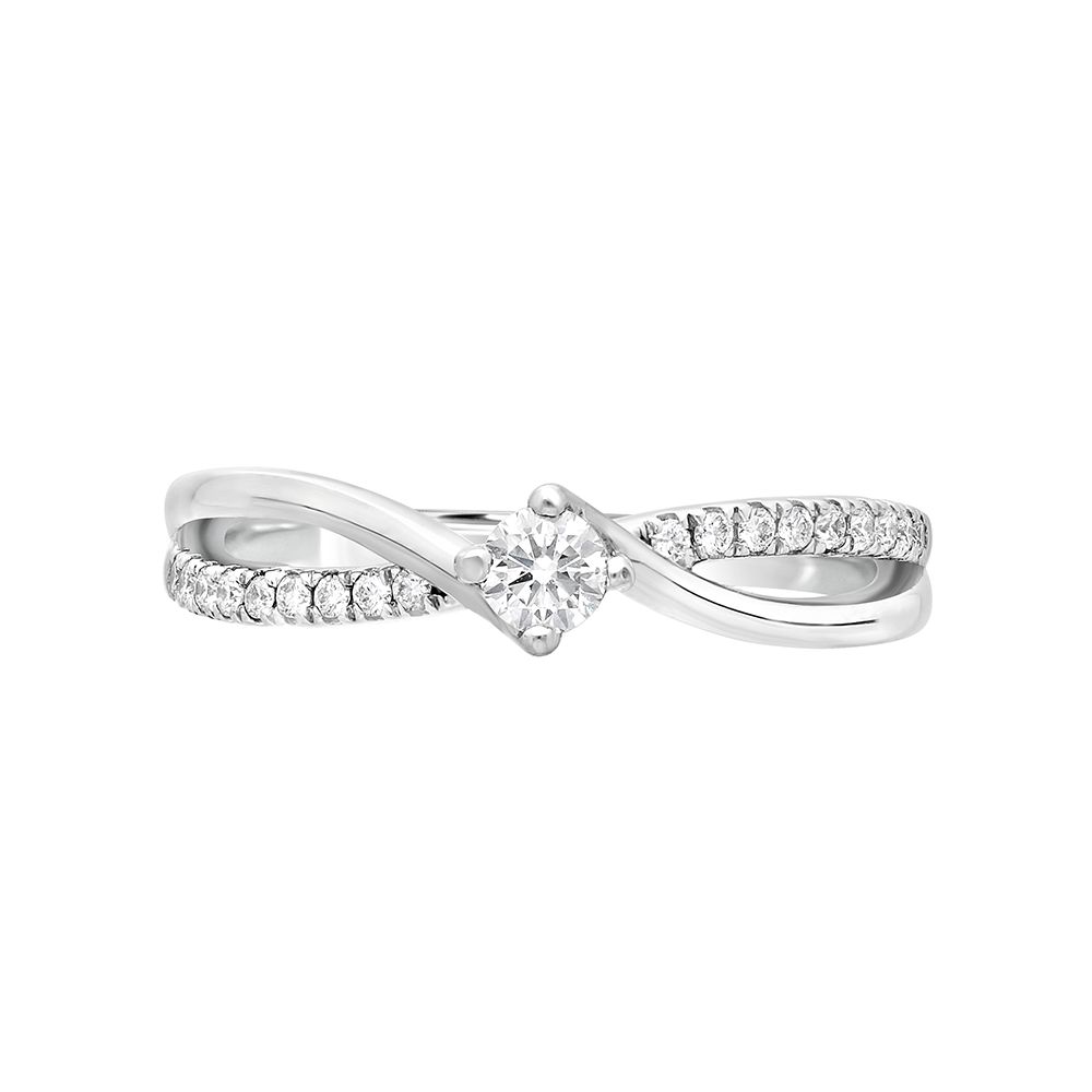 Stylish Platinum Ring - Image 2 - GEMHUB & CO.