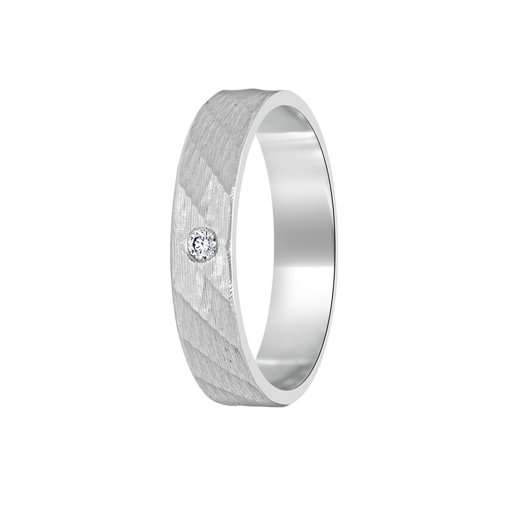 Precious Diamond and Platinum Ring - 950Pt Platinum - GEMHUB & CO.