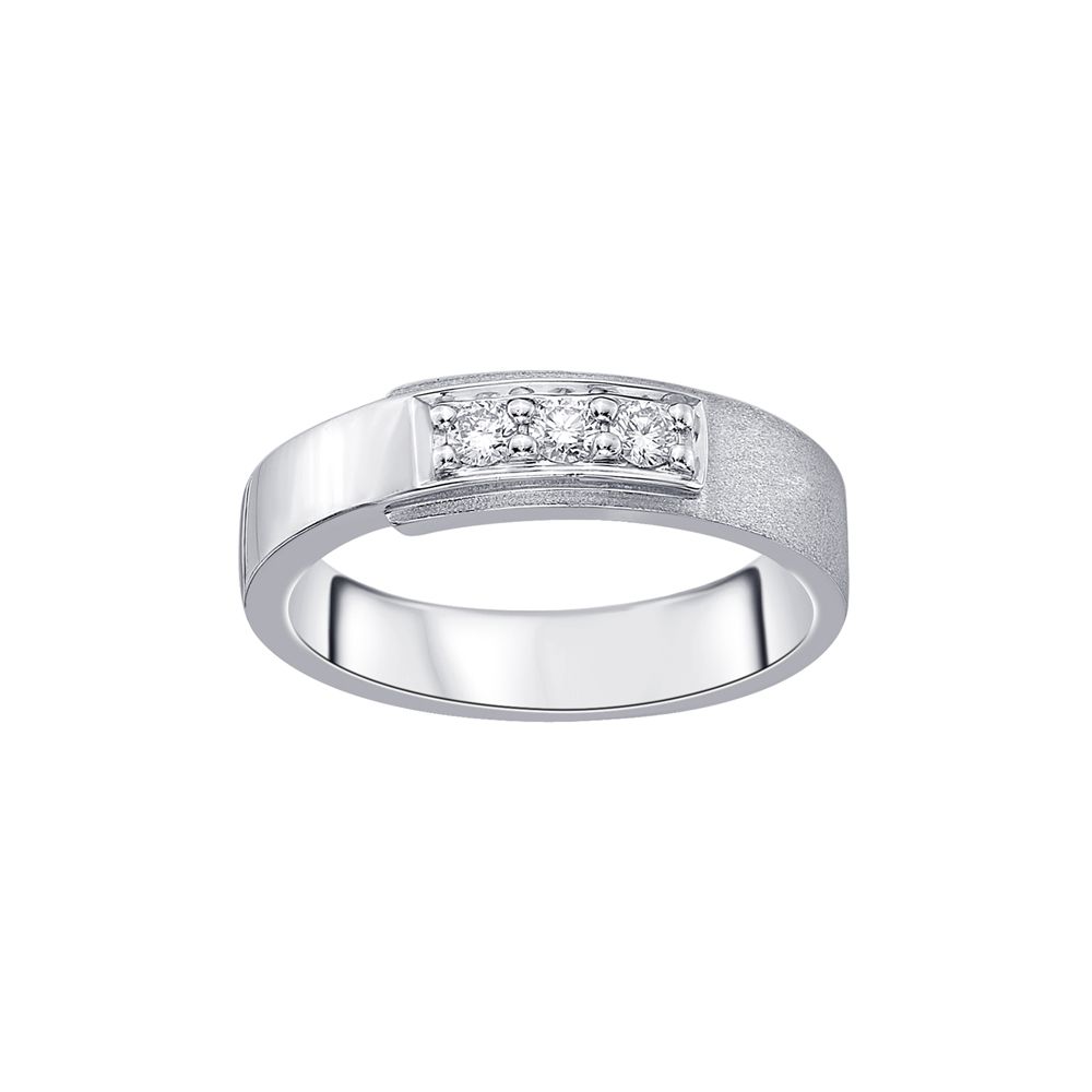 Elegant 950Pt Platinum Men's Band - Image 2 - GEMHUB & CO.