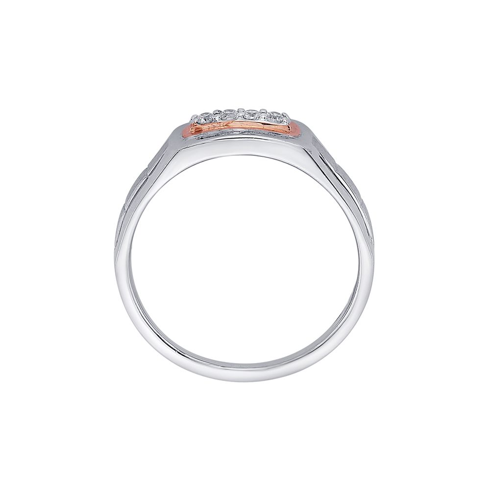 Eye-catching Diamond Finger Ring for Men - Image 3 - GEMHUB & CO.