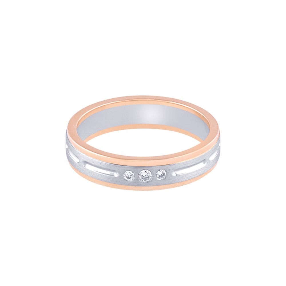 Meticulous Dual Metal Ring For Men - Image 2 - GEMHUB & CO.