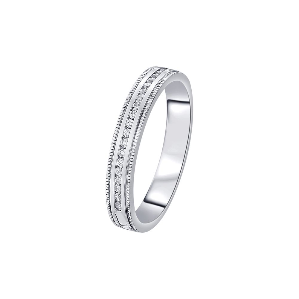 Simple Platinum Ring for Women - 950Pt Platinum - GEMHUB & CO.