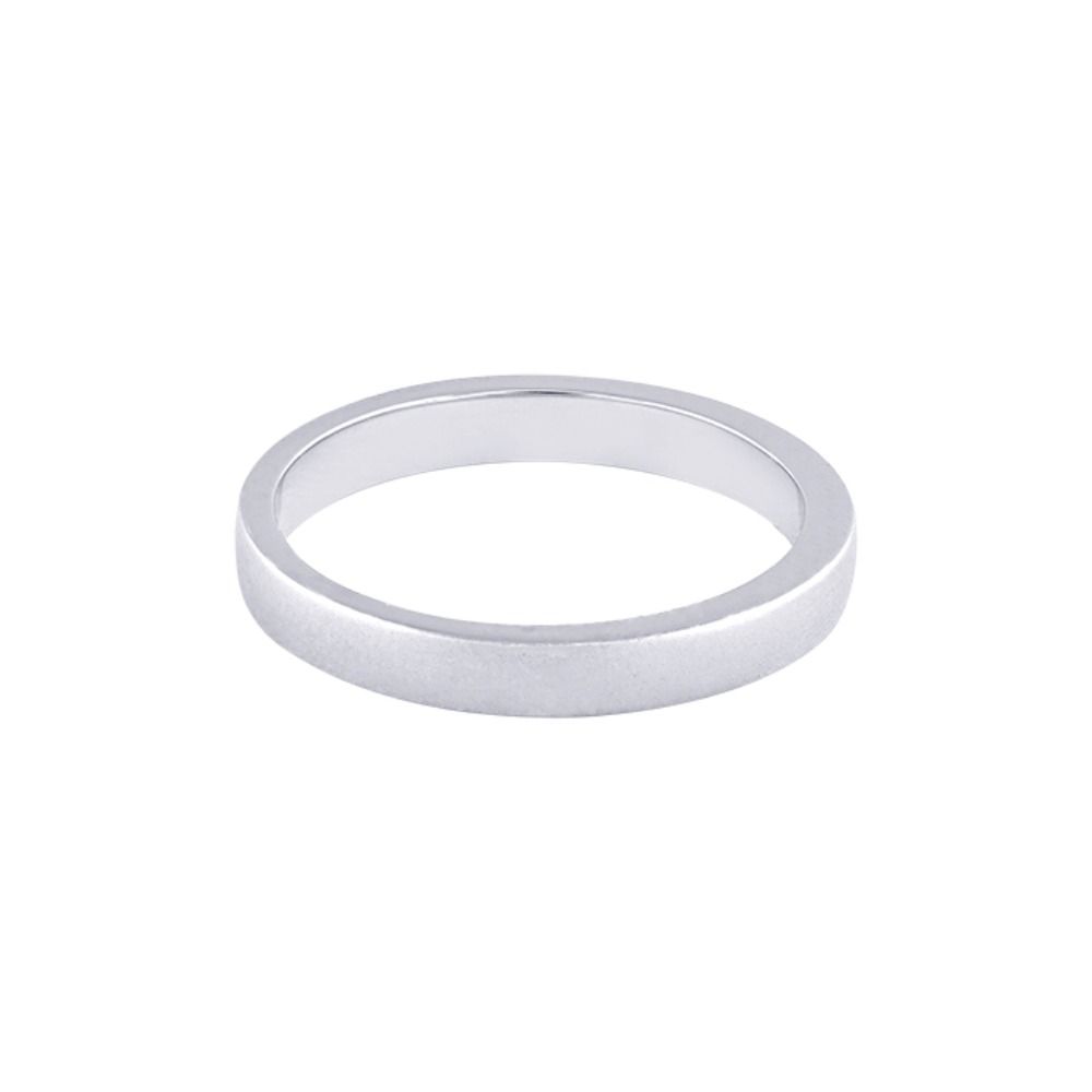 Subtle Platinum Men's Finger Band - Image 2 - GEMHUB & CO.
