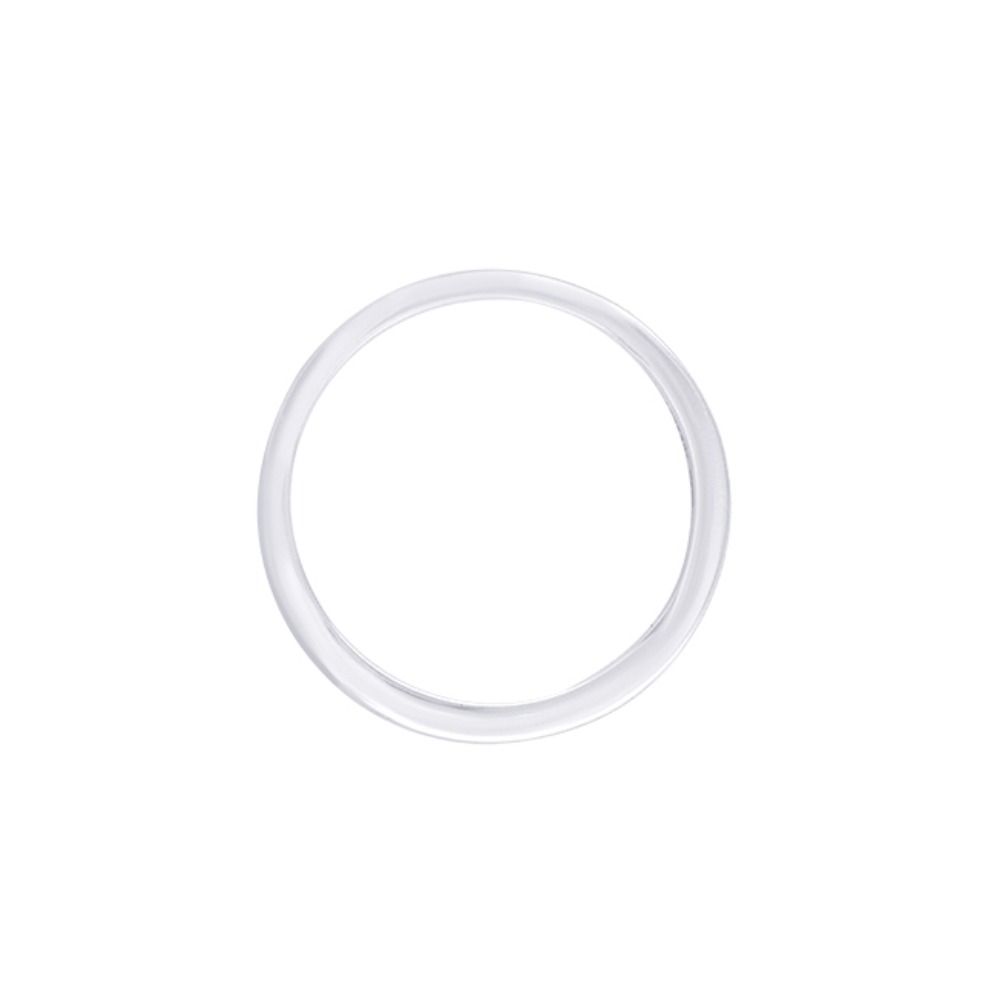Subtle Platinum Men's Finger Band - Image 3 - GEMHUB & CO.