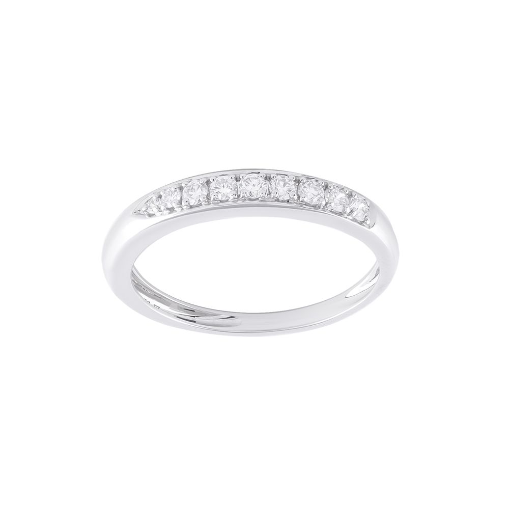Stylish Diamond and Platinum Men's Finger Band - Image 2 - GEMHUB & CO.