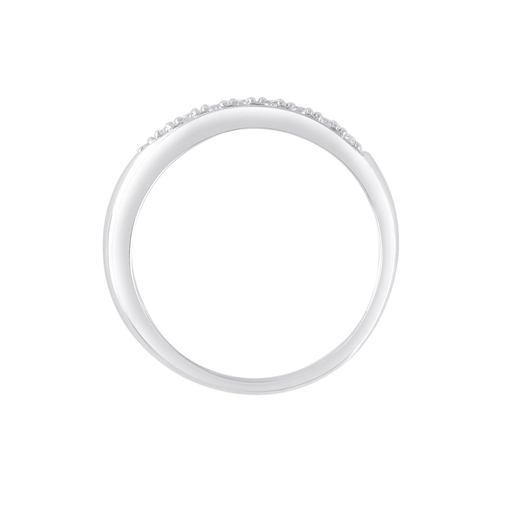 Stylish Diamond and Platinum Men's Finger Band - Image 3 - GEMHUB & CO.