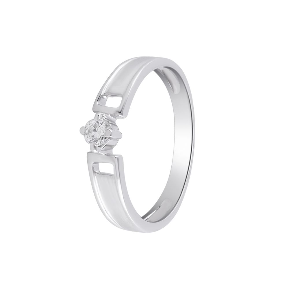 Designer Diamond and Platinum Finger Ring - 950Pt Platinum - GEMHUB & CO.