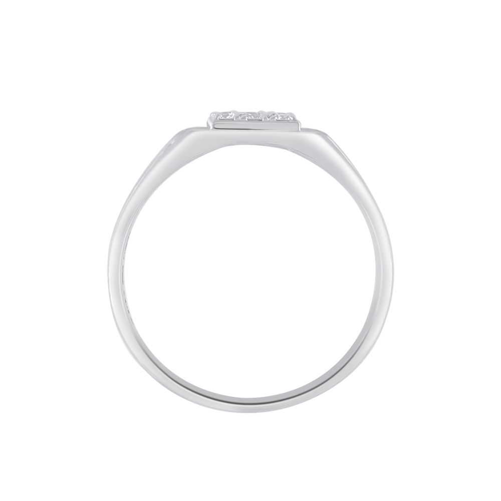 Regal Diamond and Platinum Men's Finger Band - Image 3 - GEMHUB & CO.