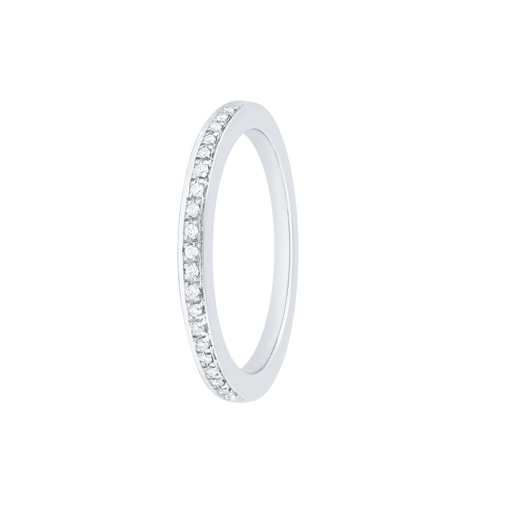 Contemporary Platinum Diamond Ring - 950Pt Platinum - GEMHUB & CO.