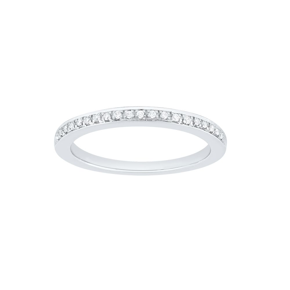 Contemporary Platinum Diamond Ring - Image 2 - GEMHUB & CO.