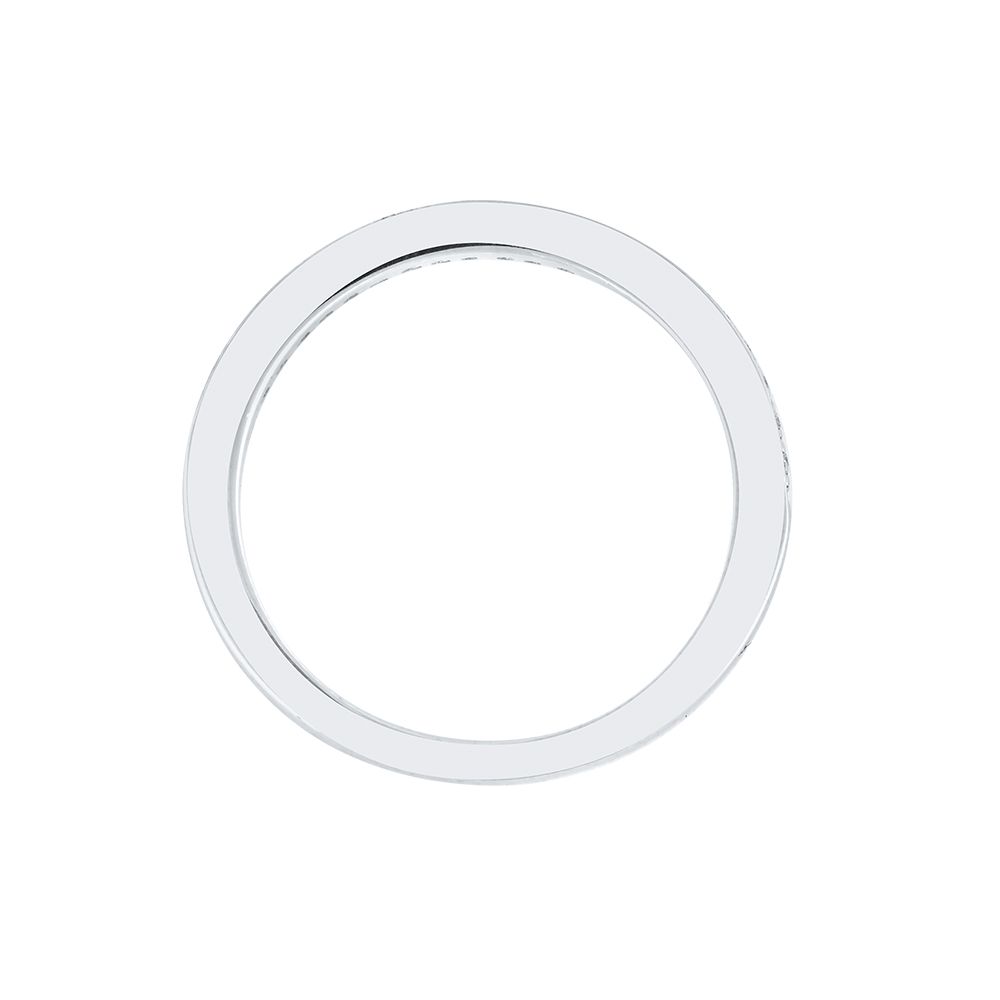 Contemporary Platinum Diamond Ring - Image 3 - GEMHUB & CO.