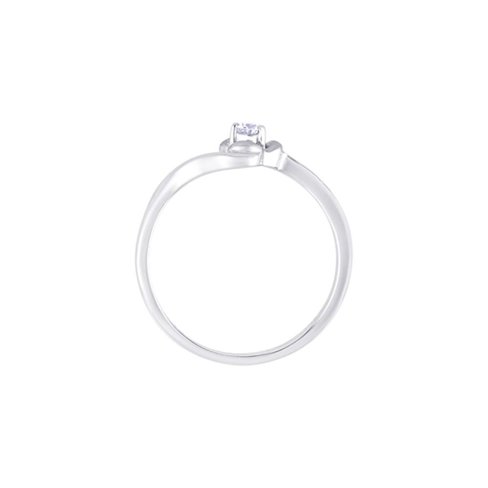 Gracious Platinum and Diamond Finger Ring - Image 3 - GEMHUB & CO.