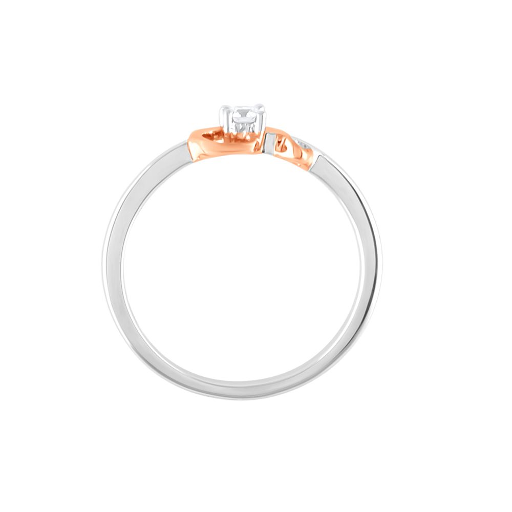 Brilliant Diamond and Platinum Finger Ring - Image 3 - GEMHUB & CO.