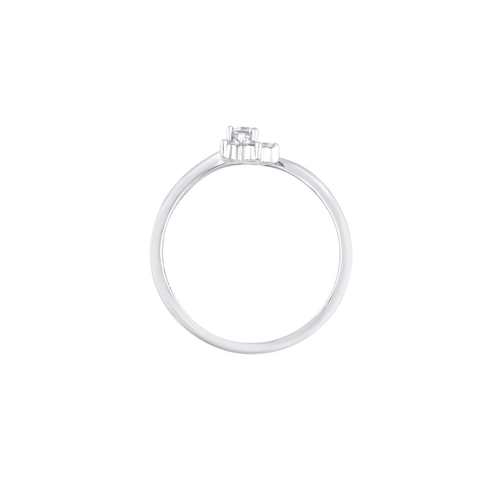 Contemporary Floral Diamond Finger Ring - Image 3 - GEMHUB & CO.