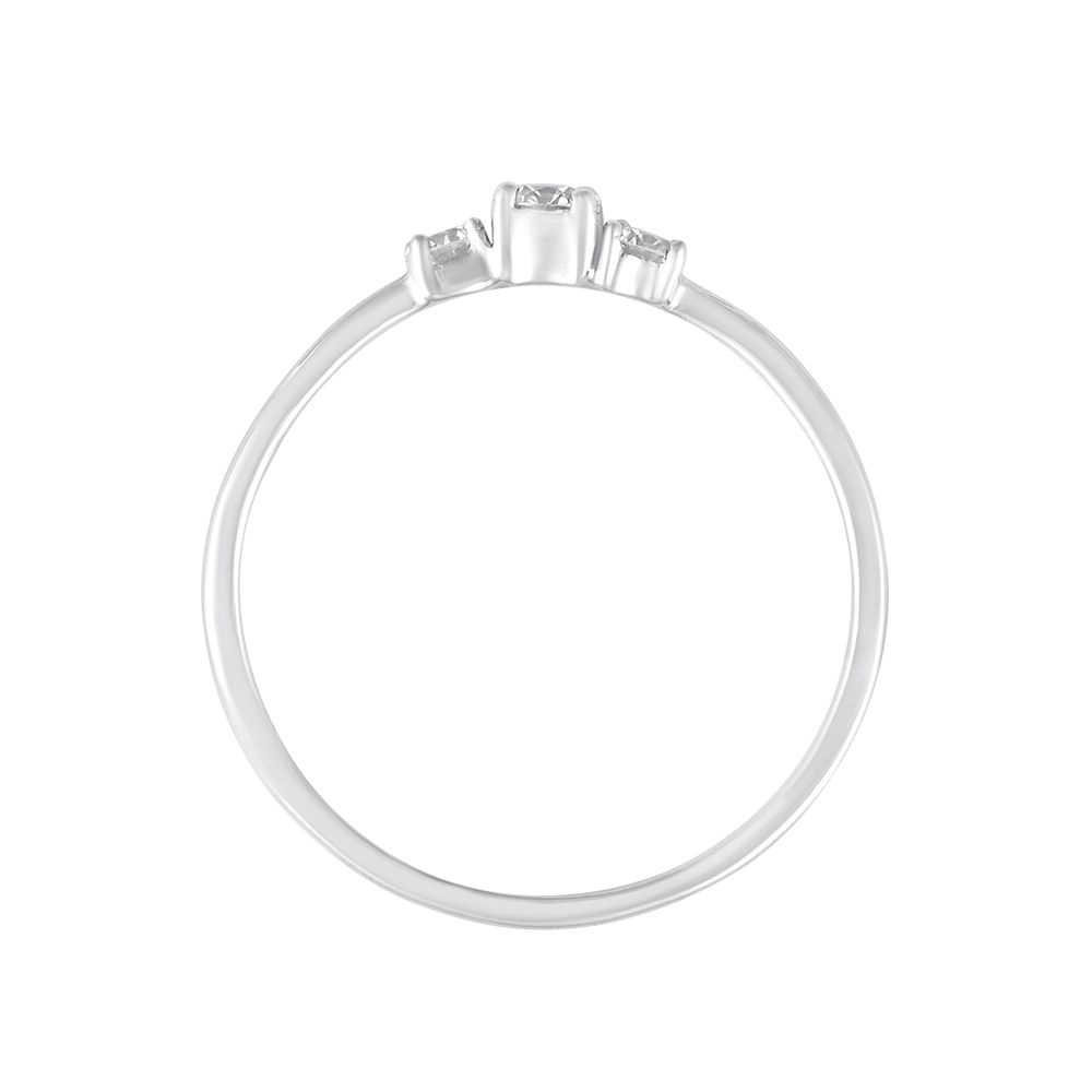 Serenity Solitaire Platinum Diamond Ring - Image 2 - GEMHUB & CO.