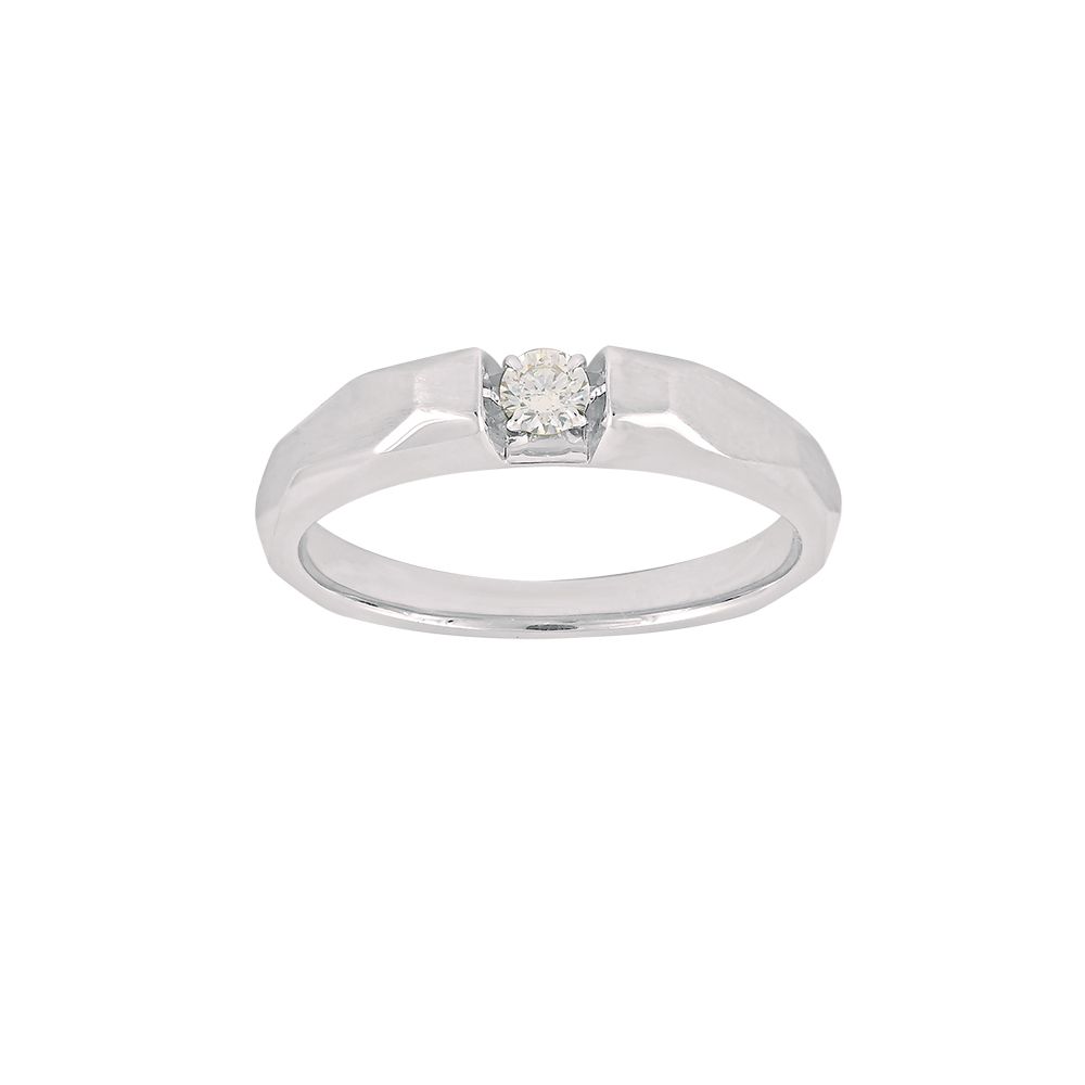 Classy Platinum and White Gold Band - Image 2 - GEMHUB & CO.