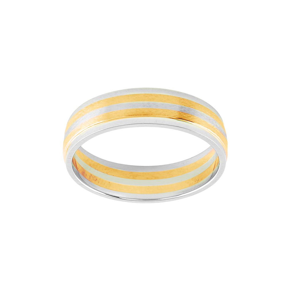 Lavish Dual Metal Platinum Ring - Image 2 - GEMHUB & CO.
