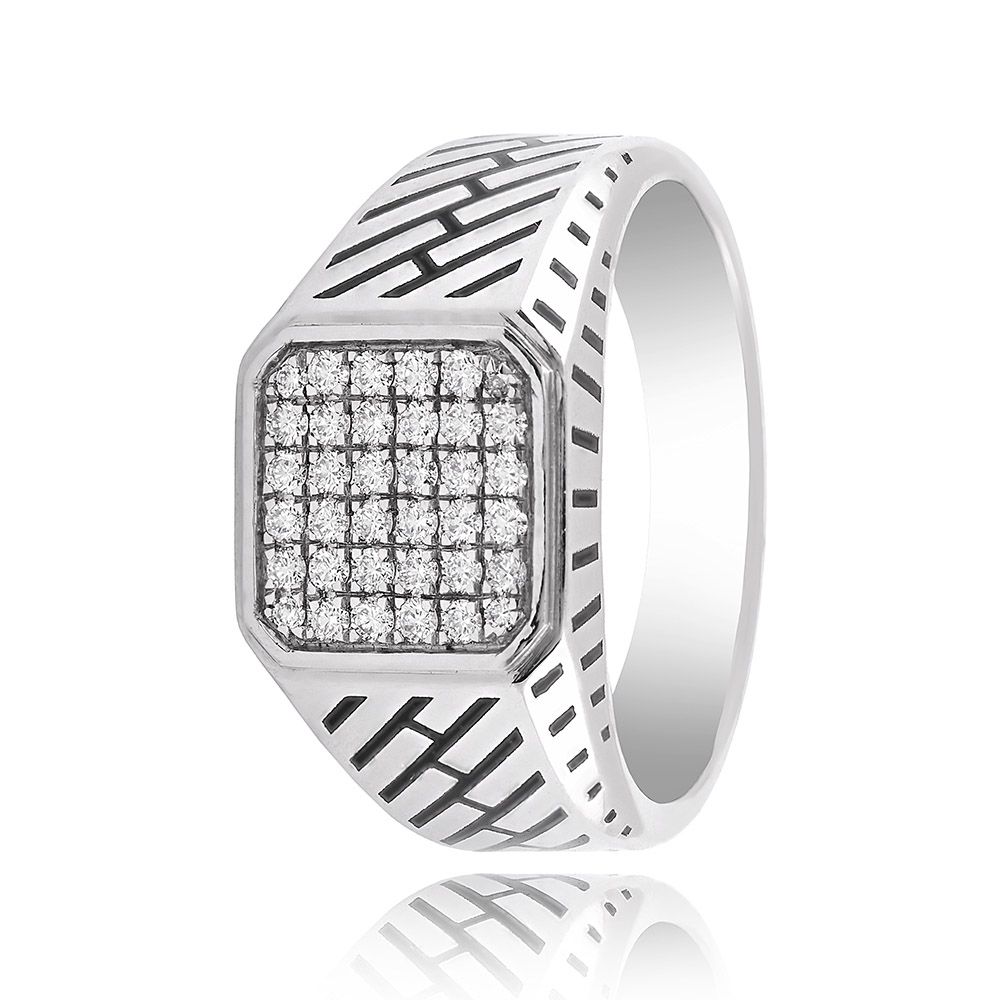 Stary Constellation Diamond Ring - 950Pt Platinum - GEMHUB & CO.