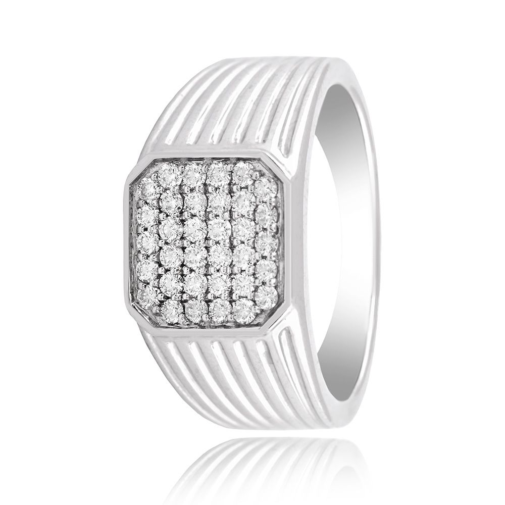 Everyday Radiance Diamond Ring - 950Pt Platinum - GEMHUB & CO.