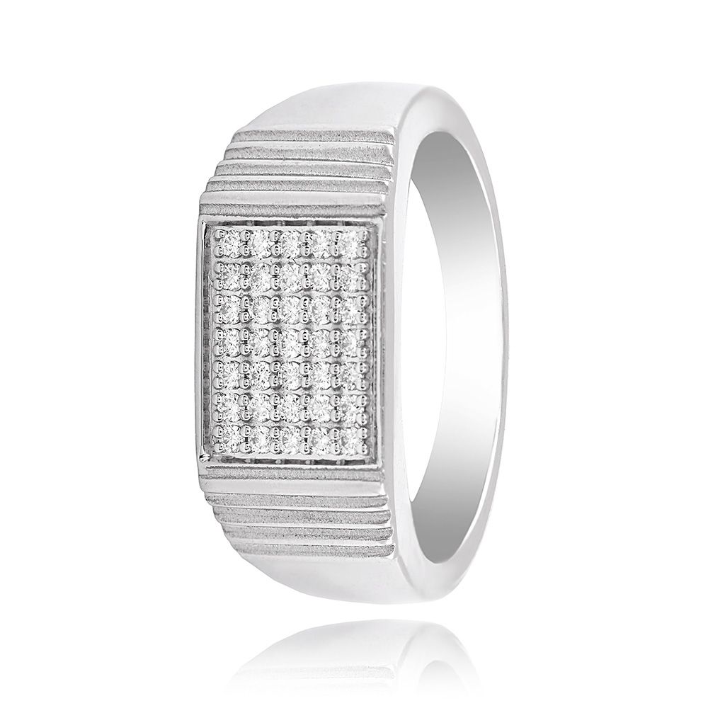 Diamond Sparkle Ring - 950Pt Platinum - GEMHUB & CO.