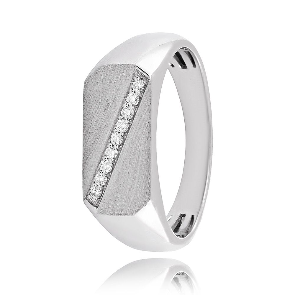 Artistic Diamond Ring - 950Pt Platinum - GEMHUB & CO.