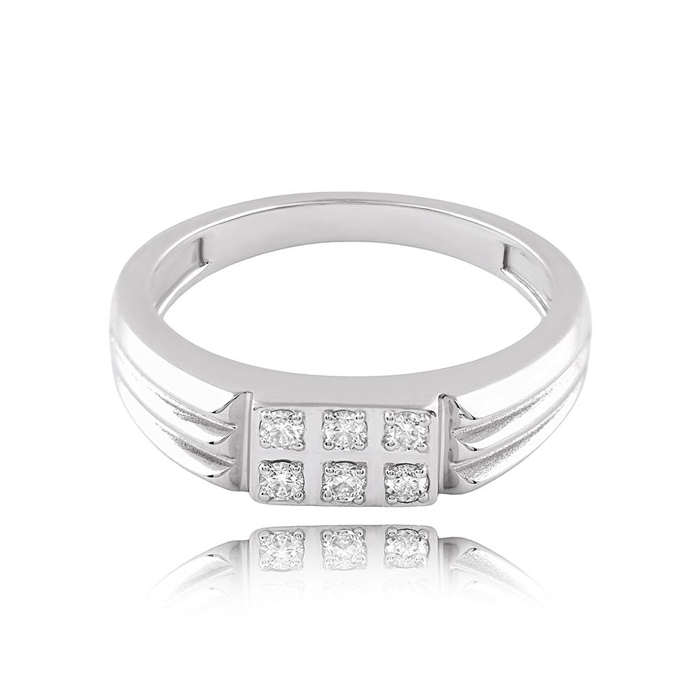 Beautiful Platinum Diamond Ring - Image 2 - GEMHUB & CO.