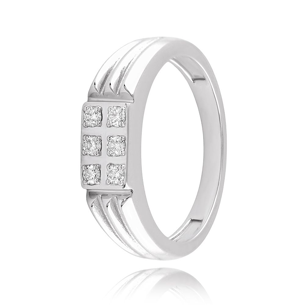 Beautiful Platinum Diamond Ring - 950Pt Platinum - GEMHUB & CO.