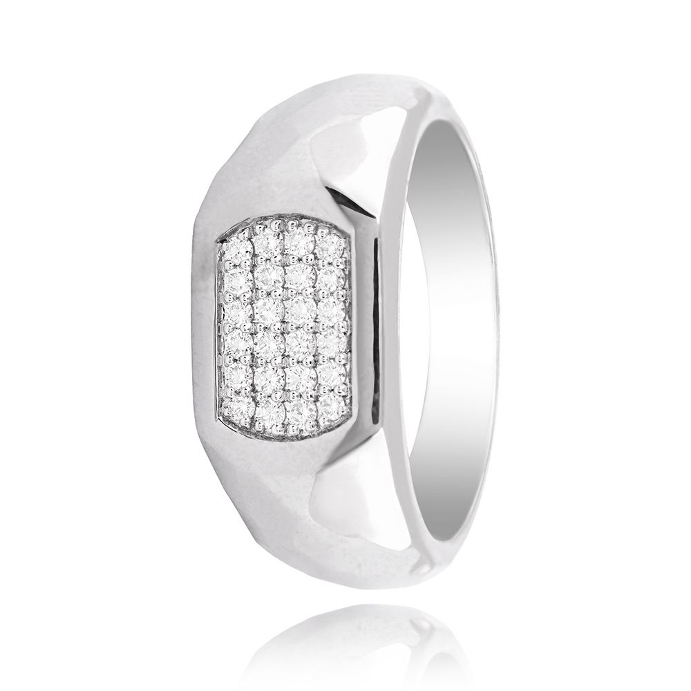 Luminous Diamond Ring - 950Pt Platinum - GEMHUB & CO.