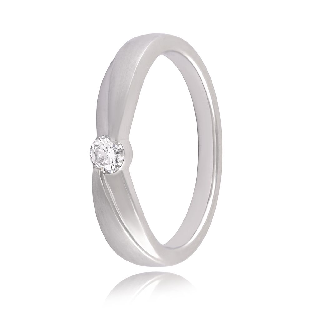 Soliatire Classic Ring - 950Pt Platinum - GEMHUB & CO.