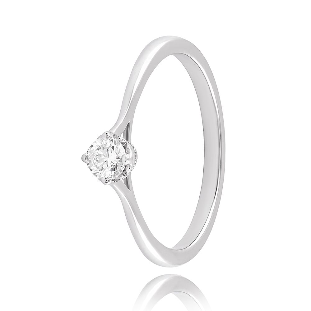 Glitter & Glow Diamond Ring - 950Pt Platinum - GEMHUB & CO.