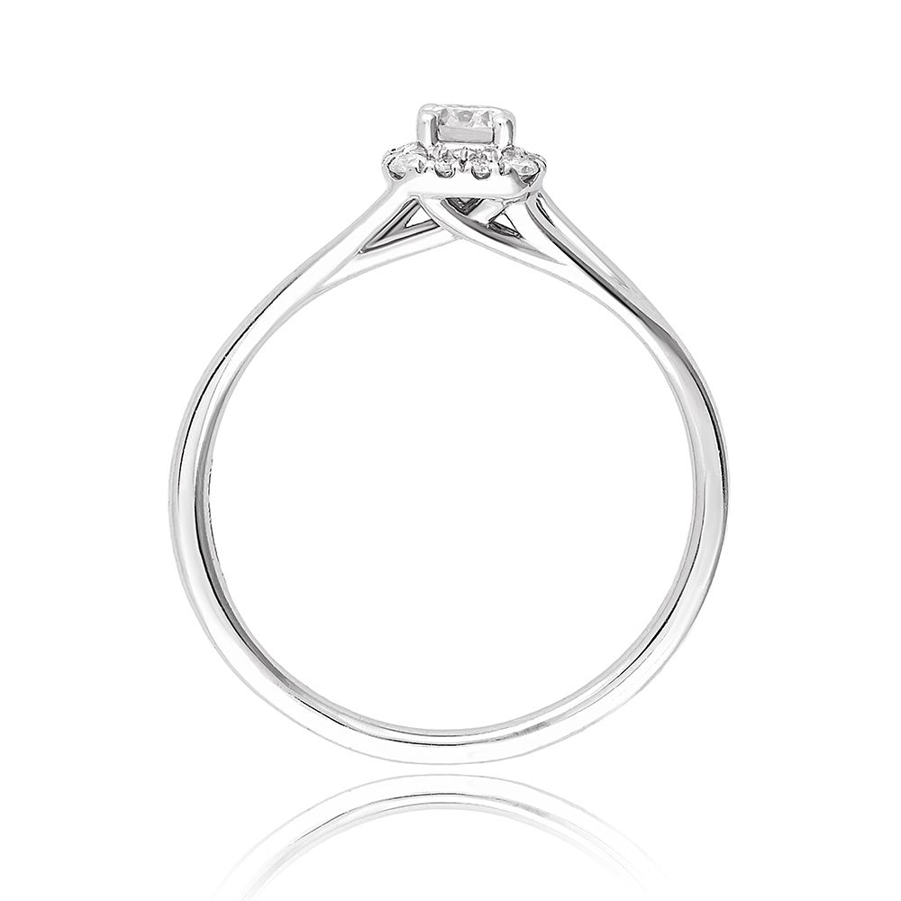 Radiant Halo Diamond Ring - Image 2 - GEMHUB & CO.