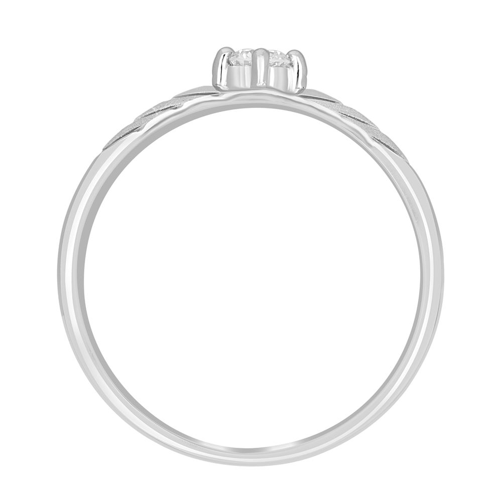 Adoring 950Pt Platinum Finger Ring - Image 3 - GEMHUB & CO.