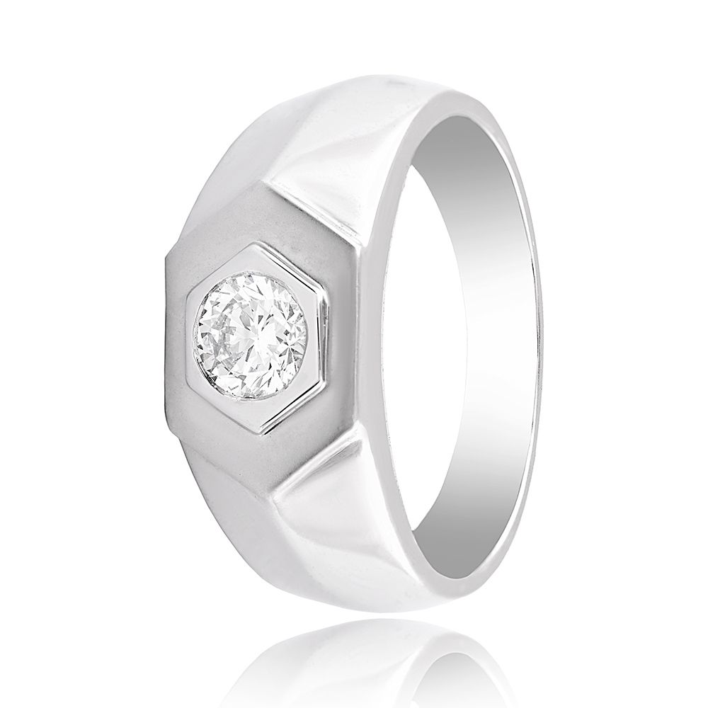 Modern Craft Diamond Ring - 950Pt Platinum - GEMHUB & CO.