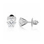 Lab Grown Diamond Pear Stud Earrings — Solid 14K / 18K Gold, IGI Certified