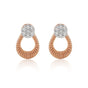18KT Gold IGI Certified 0.32 Ct. Natural Diamond Stud Earrings gift for wife