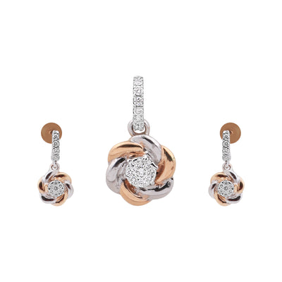 Natural G-H-I VS Diamond Pendant 0.68 ct IGI Certified 18K Gold Necklace