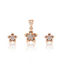 Elegant IGI Certified Diamond Pendant 0.66 ct 18K Gold Necklace Women Gift