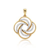 IGI Certified 0.44 Ct. Natural Diamond Pendant in 18K Gold Luxury Jewelry