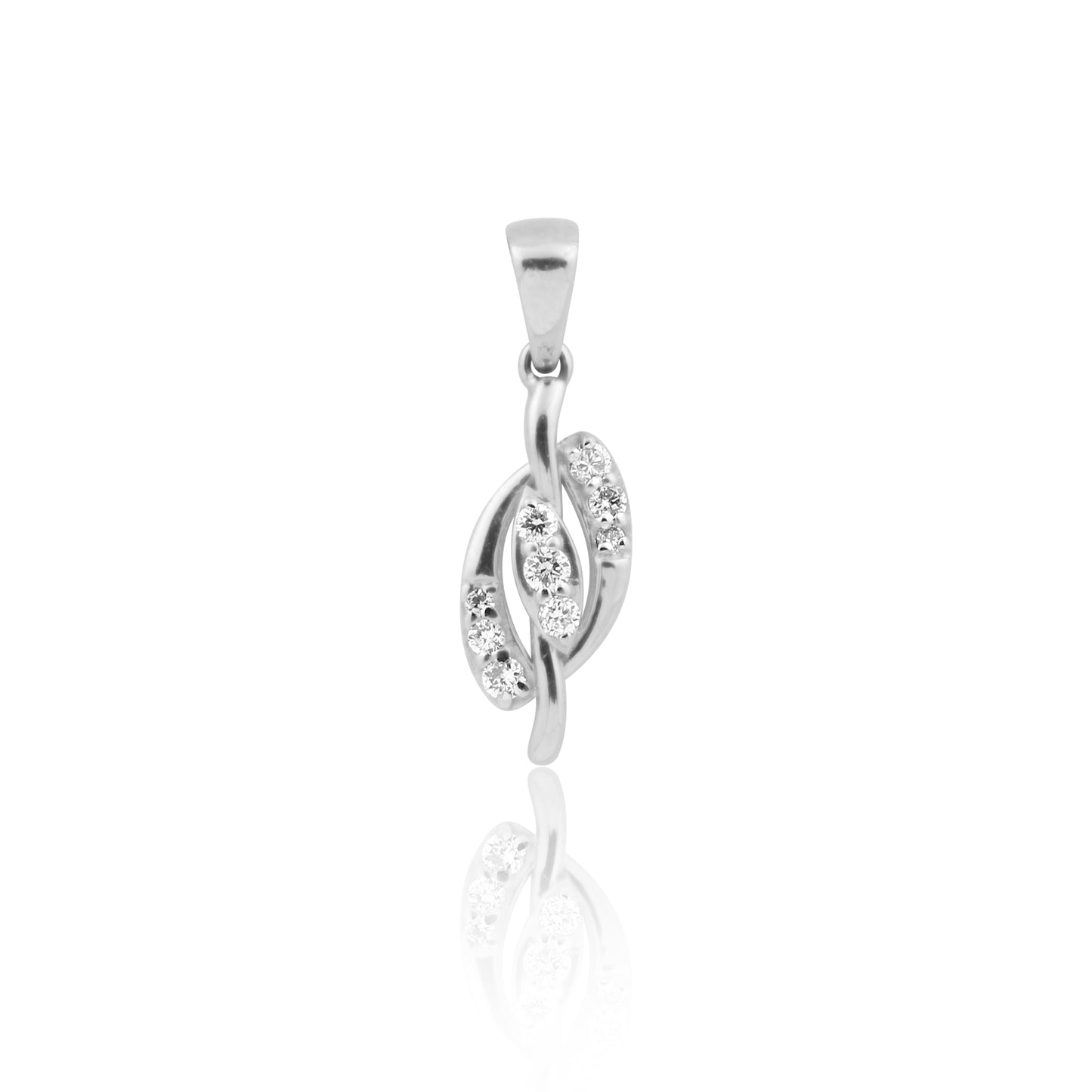 0.24 Ct IGI Certified Natural Diamond Pendant in 18K Gold Jewelry For Women