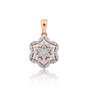0.69 Ct IGI Certified Natural Diamond Pendant in 18K Gold Jewelry for Women