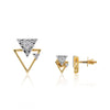 IGI Certified Natural G-H-I VS Diamond Pendant 1.12 ct 18K Gold Necklace