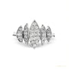 Genuine Lab-Grown/CVD Diamond Tennis Wedding Bracelet 18k Rose Gold 3.25 mm – white background main image