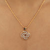 IGI Certified 0.44 Ct. Natural Diamond Pendant in 18K Gold Luxury Jewelry