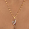 Engagement Gift Pendant 18K Gold 0.38 Ct IGI Certified Natural Diamond