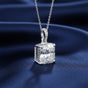 12.50 Ct EGL Certified Moissanite Pendant in Gold Vermeil – Back to School Gift