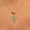 0.31 Ct. Natural Diamond Pendant in 18K Gold Jewelry For Women IGI Certified
